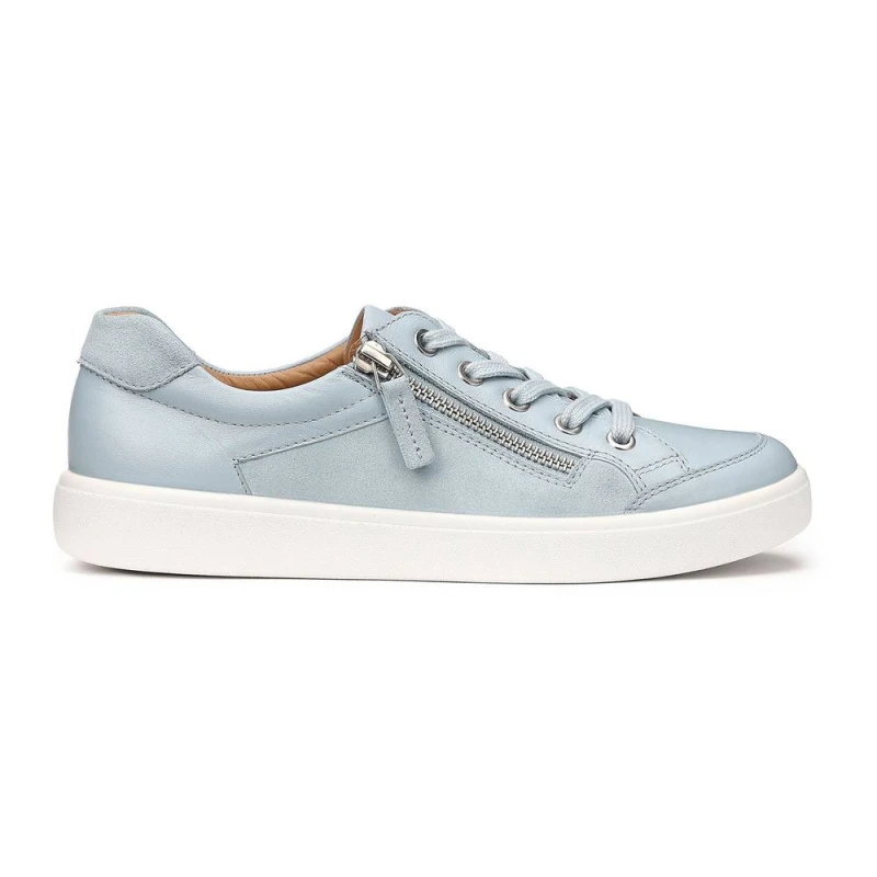 Image of Hotter Womens Chase II' Trainers in Pale Blue Size: 4 Pale Blue Female 4