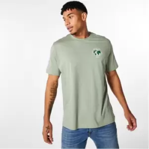 Image of Jack Wills Radar Graphic T-Shirt - Green