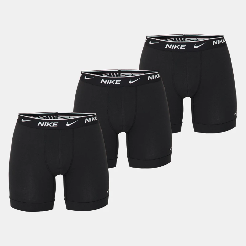 Image of Nike Boxer Brief 3 Pack Mens Black male X Small