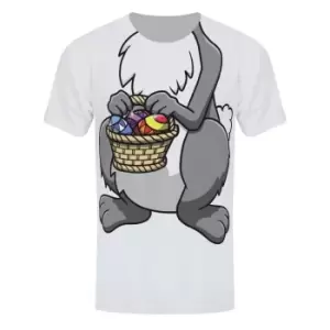 Image of Grindstore Mens Easter Bunny Sub Costume T Shirt (S) (White)