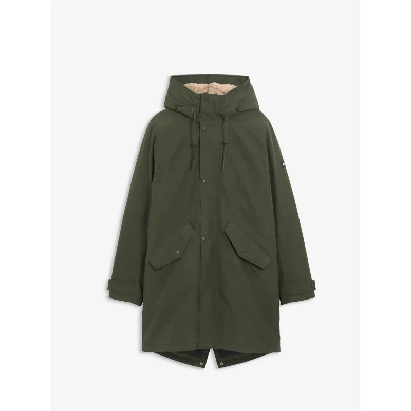 Image of Aigle Short hooded parka Aigle Vert Male 2XL