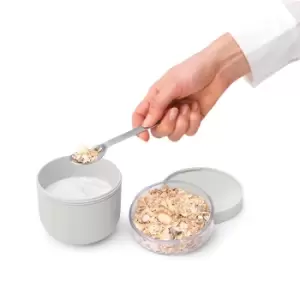 Image of Make & Take Light Grey Breakfast Bowl 0.5L Light Grey