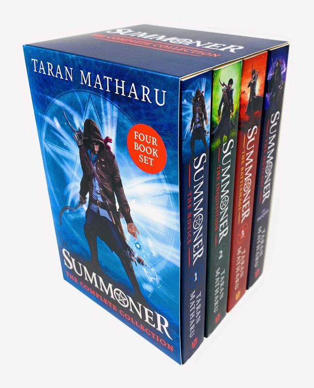 Image of The Summoner Box Set By Taran Matharu Taran Matharu Books