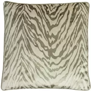 Image of Paoletti Tigris Cushion Cover (One Size) (Champagne) - Champagne