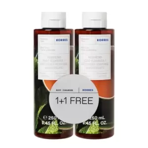Image of Korres Korres Mint Tea Body Cleanser 250ml 1+1