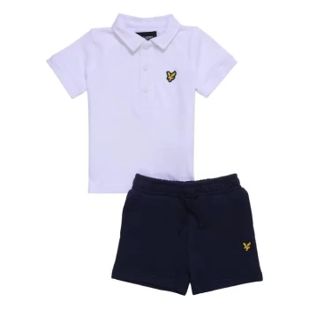 Image of Lyle and Scott Lyle Polo/Short Set BB13 - Bright White