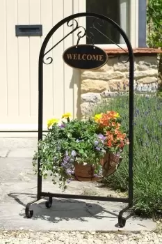 Image of Welcome Basket and Stand