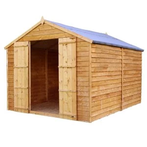 Image of Mercia Overlap Apex Windowless Value Shed 10 x 8ft
