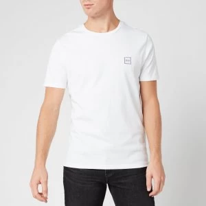 Image of Hugo Boss Tales Chest Logo T-Shirt White Size L Men
