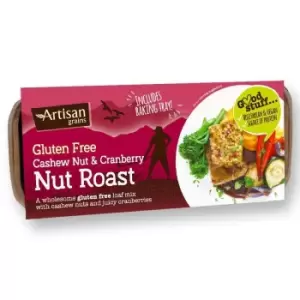 Image of Artisan Grains Gluten Free Cashew & Cranberry Nut Roast Mix 200g
