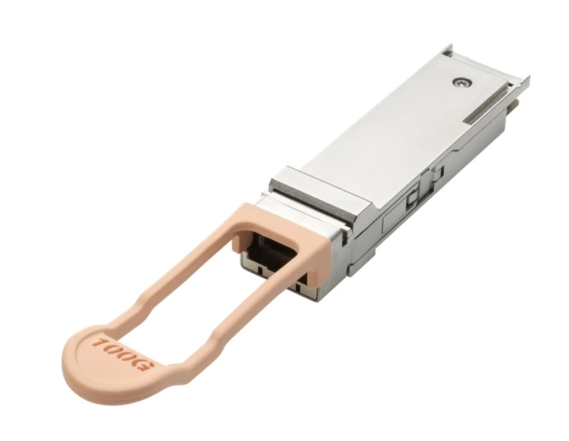 Image of HPE Synergy 100GbE/4x25GbE/4x32GbFC QSFP28 Transceiver