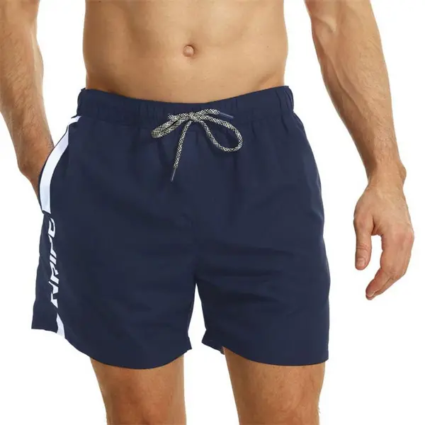 Image of Ript Essentials Verticle Stripe Swimming Trunks Mens - Blue XL