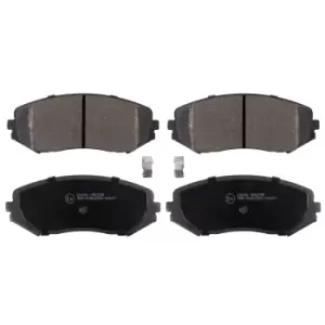 Image of Brake Pad set ADK84234 by Blue Print Front Axle