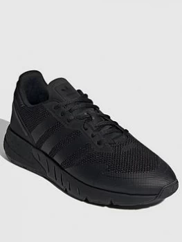 Image of adidas Originals ZX 1K Boost - Black/White, Size 7, Men