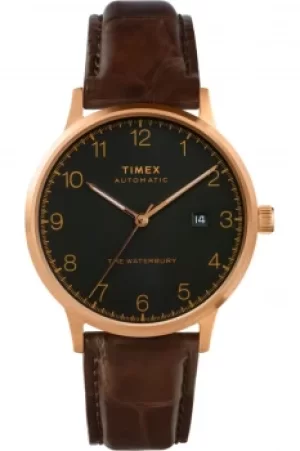 Image of Waterbury Classic Automatic 40Mm Leather Strap Watch