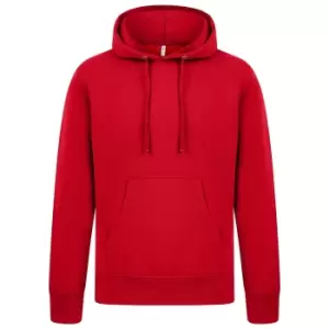 Image of Casual Classics Mens Ringspun Cotton Hoodie (M) (Red)