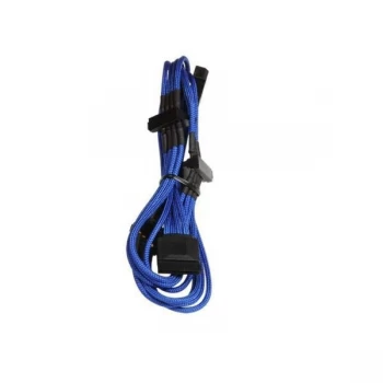 Image of BitFenix Alchemy Molex to 4 x SATA power extension - Blue