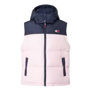 Image of Tommy Jeans Tjw Cblk Alaska Puffer Vest - Pink