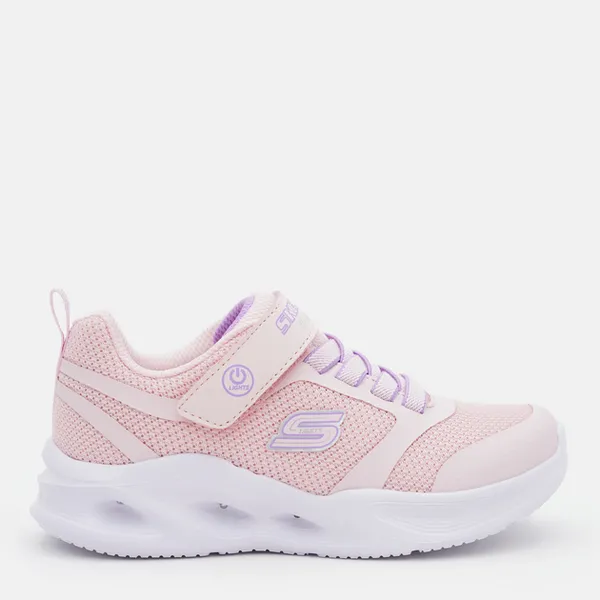 Image of Skechers Girls Sola Glow Lightweight Trainers UK Size 3 (EU 36) Light Pink SKE2213-LTPK-3