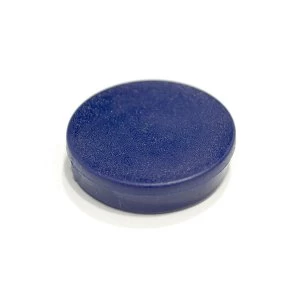 Image of Bi-Office Round Magnets 10mm Blue PK10