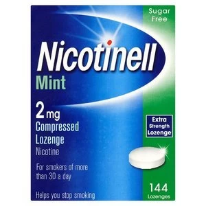Image of Nicotinell Mint 2mg Compressed Lozenge 144 Lozenges