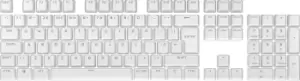 Image of Corsair PBT DOUBLE-SHOT PRO Keycap Mod Kit in Arctic White, UK Layout