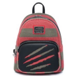 Image of Loungefly Nightmare On Elm Street Freddy Sweater Mini Backpack