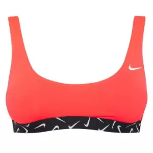 Image of Nike Scoop Neck Bikini Top Womens - Red