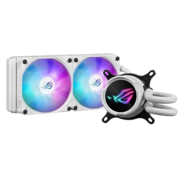 Image of Asus ASUS ROG Strix LC III 240 ARGB White Edition Processor Liquid cooling kit 12cm 90RC00S2-M0UAY0