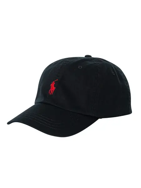Image of Polo Ralph Lauren Baseball Cap Black One Size