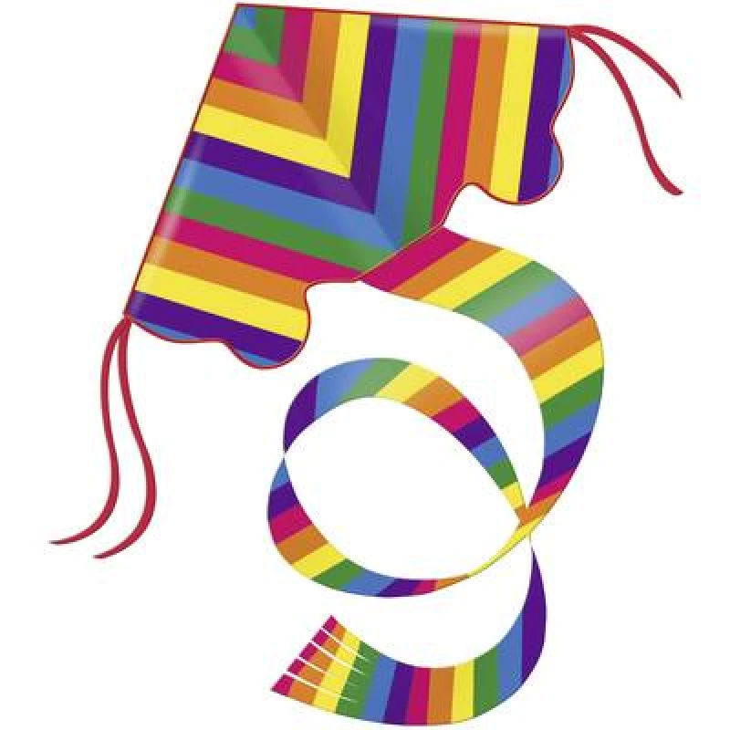 Image of Guenther Flugspiele Guenther Flugspiele Single line Kite Rainbow Wingspan (details) 970 mm Wind speed range 3 - 6 bft 1159