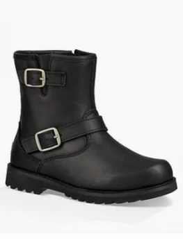 Image of UGG Girls Harwell Toddler Boot - Black, Size 6 Younger