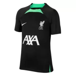 Image of 2023-2024 Liverpool Strike Dri-Fit Training Shirt (Black)