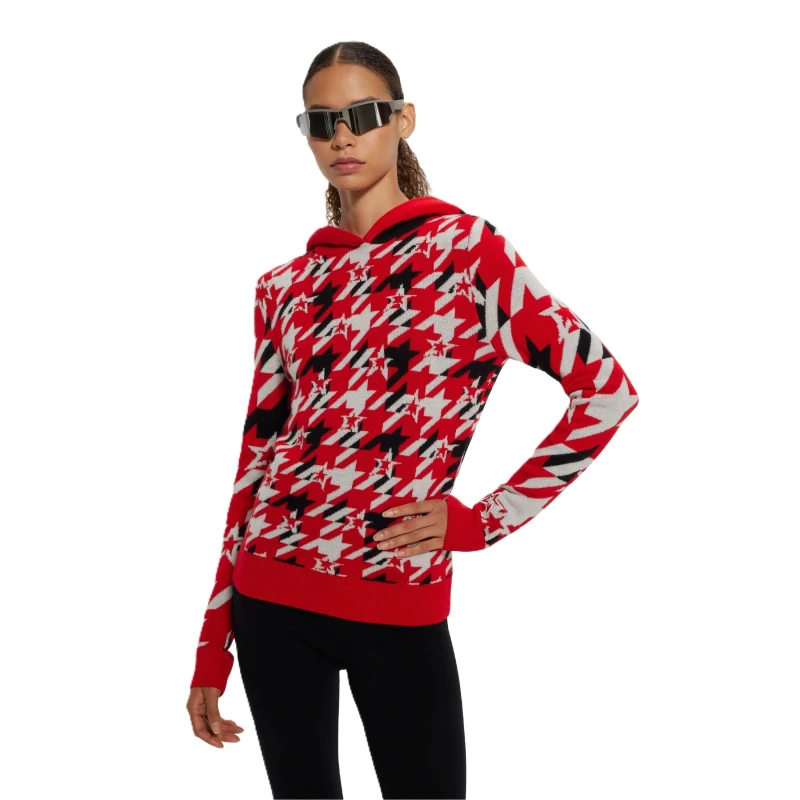 Image of Boss Womens Hoodie Red female 10 (M)