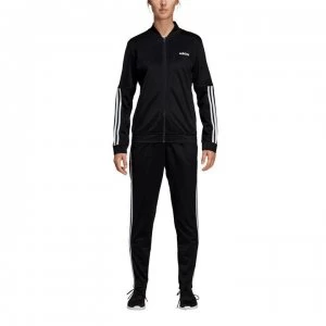 Image of adidas Womens Back 2 Basics 3-Stripes Tracksuit - Black/White