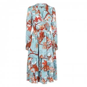 Image of Biba Dobby Tier Dress - Printed
