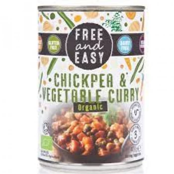Image of Free & Easy Chickpea & Vegetable Curry - 400g