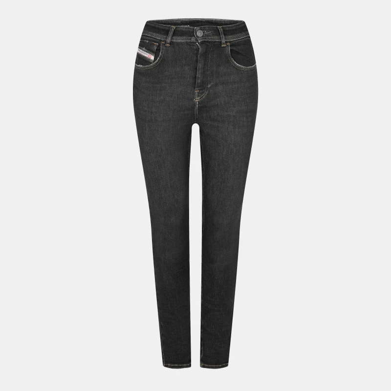 Image of Diesel Super Skinny 1984 Slandy-High Jeans Black/Grey Denm female 23 L32