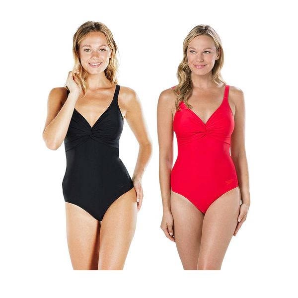 Image of Speedo Brigitte 1 Piece Swimsuit Red 42"