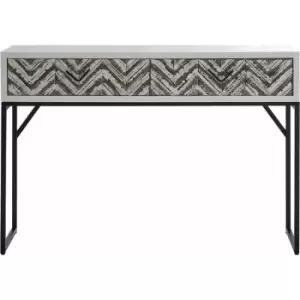 Image of Premier Housewares - Lombok 2 Drawer Console Table