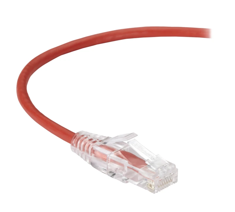 Image of Black Box CAT6A 1.5m networking cable Red U/UTP (UTP)