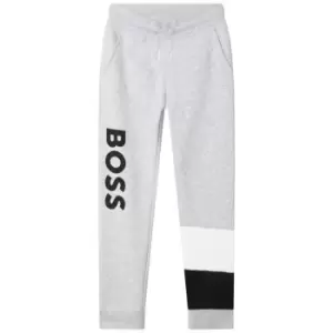 Image of Boss Boy's Large Logo Joggers - Grey