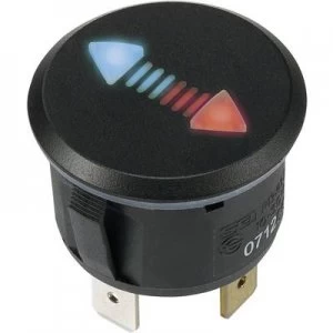 Image of SCI Car uniselector R13 927 01 WWUR UR 30 Vdc 1 x OffOn latch IP64