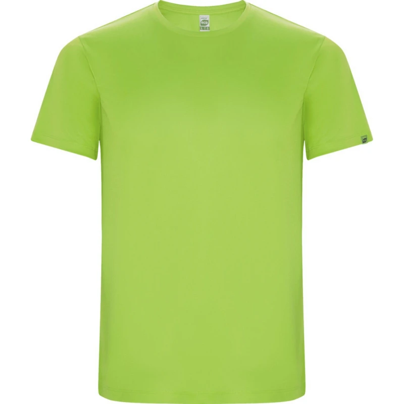 Image of ROLY Imola Short-Sleeved Sports T-Shirt in Lime Size: 4 Years Lime Unisex 4 Years