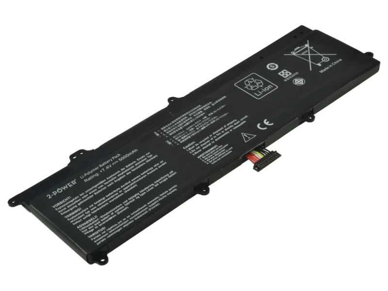 Image of 2-Power 7.4V 5000mAh Li-Polymer Laptop Battery