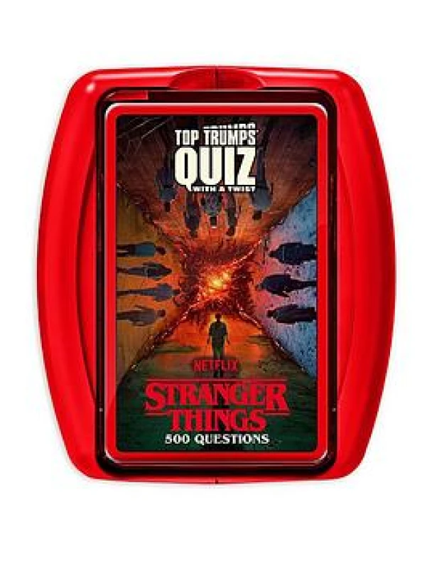 Image of Winning Moves Stranger Things Top Trumps Quiz - Brand New And Sealed