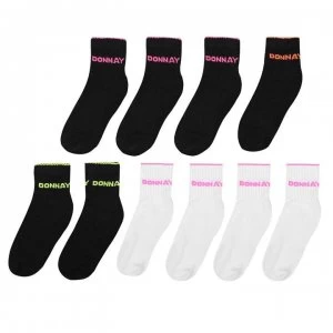 Image of Donnay Quarter 10PK Socks - Bright Asst