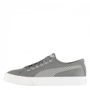 Image of Puma Bari Canvas Trainers Mens - Grey