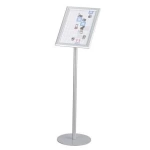 Image of Twinco A4 Twin Agenda Floor Standing Literature Display with Snapframe