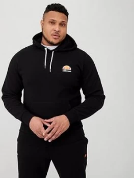 Image of Ellesse Plus Size Toce Pullover Hoodie - Black